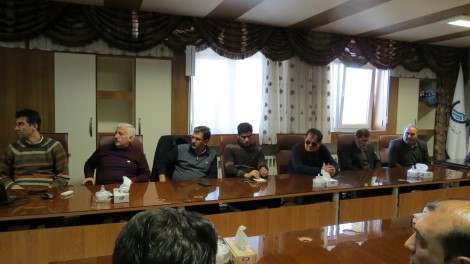 مراسم برگزاری نشست‌ بصیرتی و سیاسی در شرکت آب و فاضلاب مراغه-3