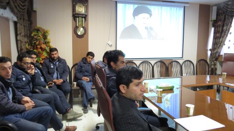 مراسم برگزاری نشست‌ بصیرتی و سیاسی در شرکت آب و فاضلاب مراغه-9